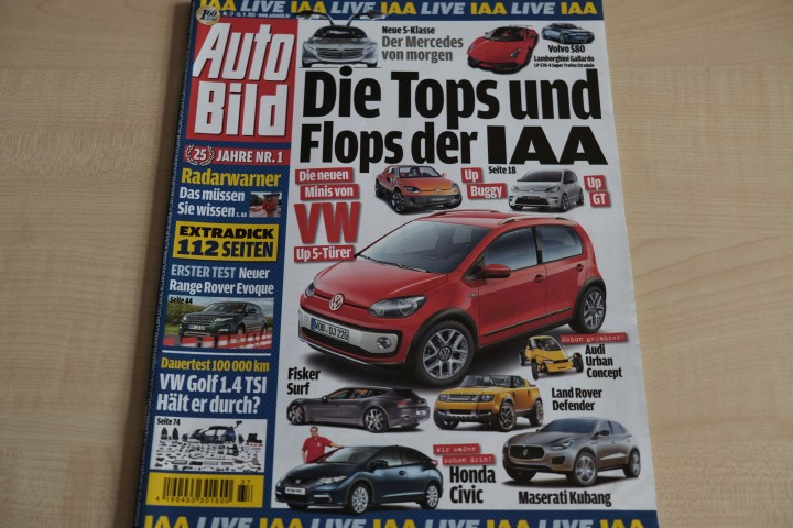 Deckblatt Auto Bild (37/2011)